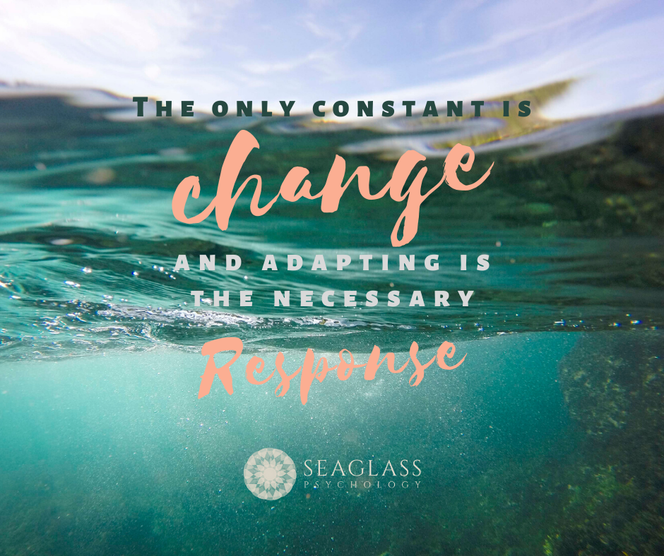 The only constant is change and adapting is the necessary response.