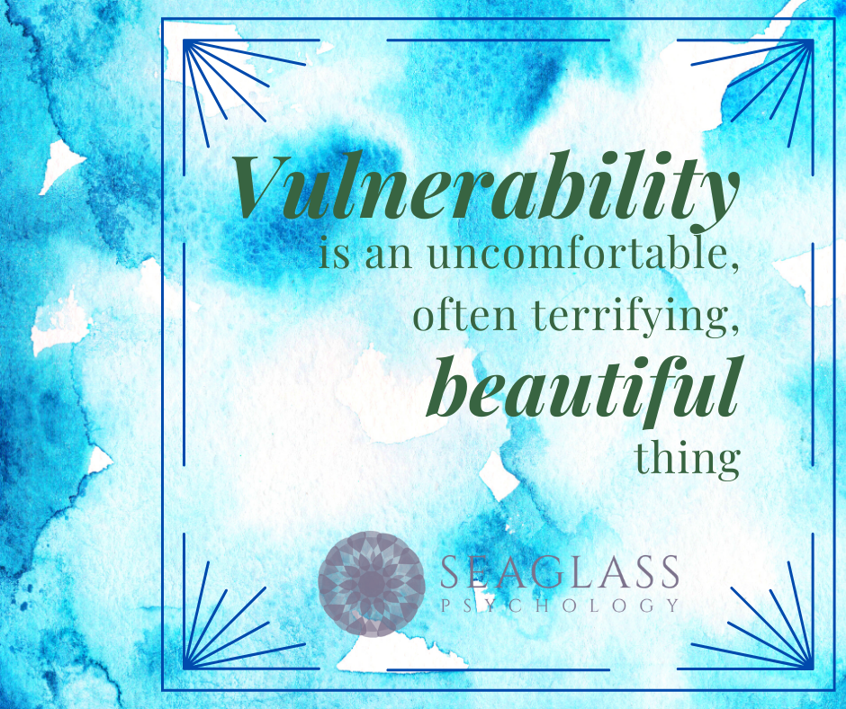 The importance of vulnerability. Vulnerability is an uncomfortable, often terrifying, beautiful thing.