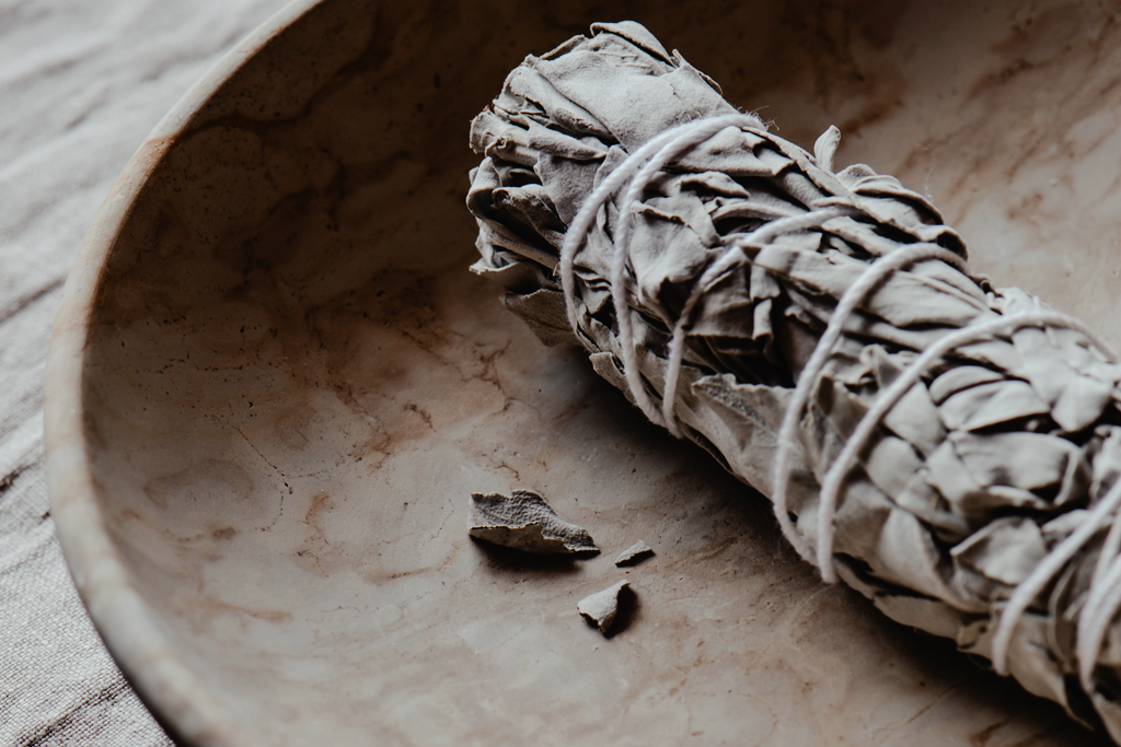 How we can support Indigenous Peoples’ wellness. A picture of white sage.